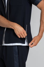 Load image into Gallery viewer, Short-sleeved jacket with nylon details