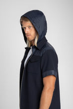 Load image into Gallery viewer, Short-sleeved jacket with nylon details