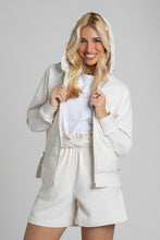 Load image into Gallery viewer, Hooded Polo Jacket