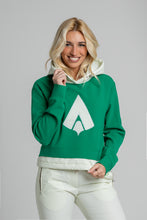 Load image into Gallery viewer, Hooded polo shirt