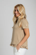 Load image into Gallery viewer, T-shirt with nylon details