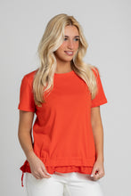 Load image into Gallery viewer, T-shirt with nylon details