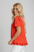 Load image into Gallery viewer, T-shirt with nylon details