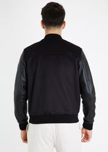 Load image into Gallery viewer, Classic Bomber With Leather Men
