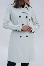 Load image into Gallery viewer, Gabardine Trench Coat
