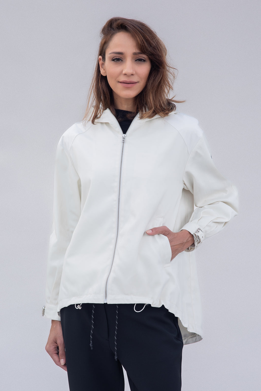 Women's Polo Jacket With Zip