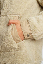 Load image into Gallery viewer, Fluffy Hoodie Polo Jacket
